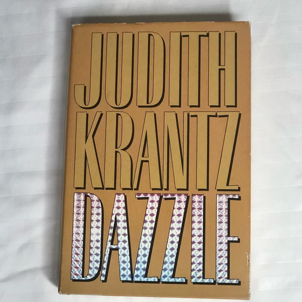 Judith Krantz hardback book Dazzle